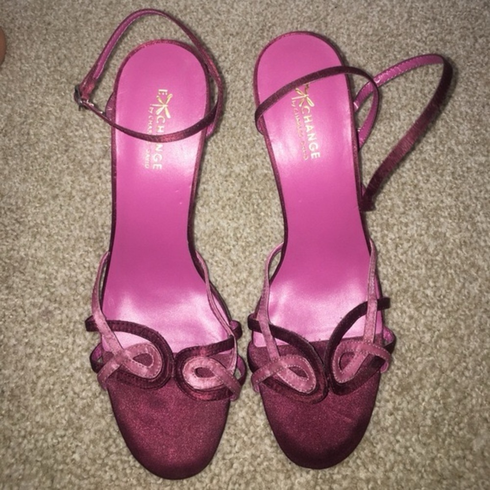 Pink Strappy Sandals